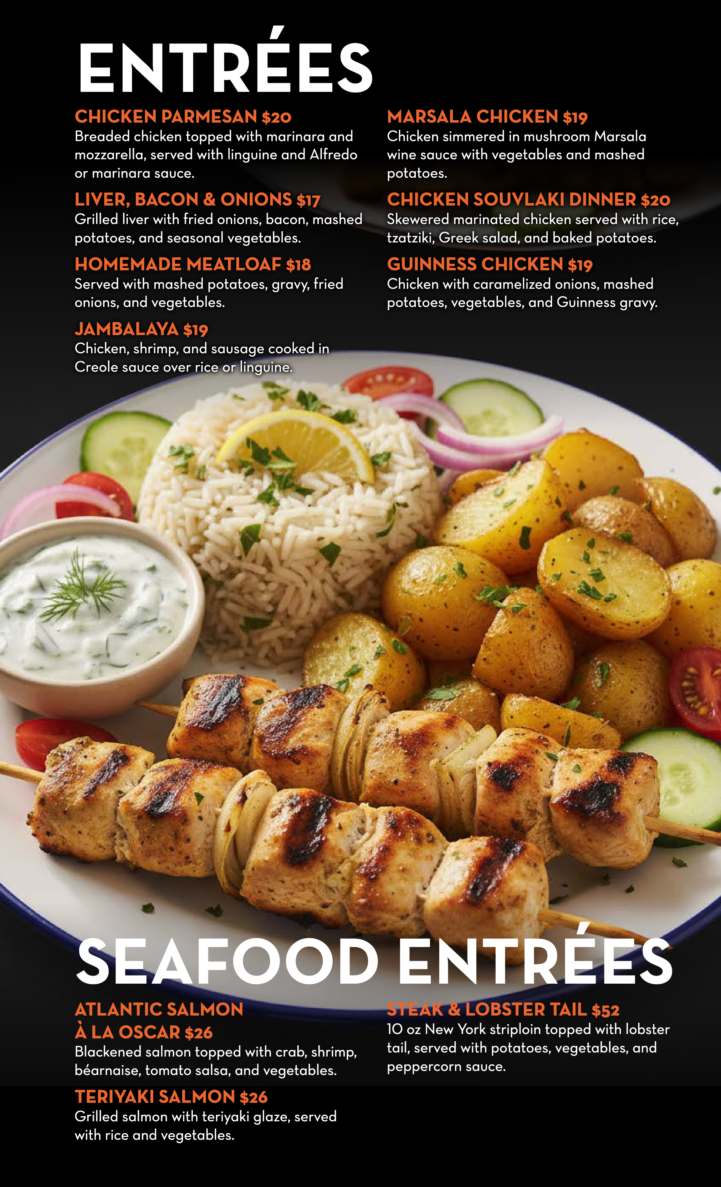 The Box Wings Lunch and Dinner Menu Page 10